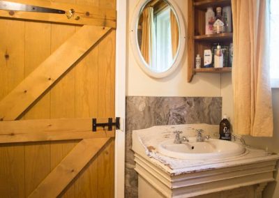 Bathroom at The Thatched Cottage in Bramshaw